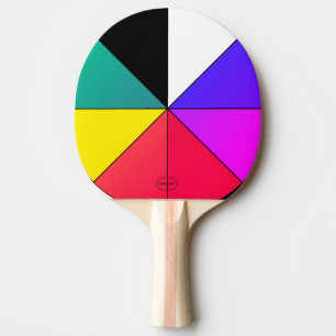 HAMbWG Hett Färger, Färg Wheel Pingisracket