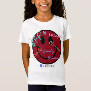 HAMbWG - Jersey - BFF Red Emoji T Shirt