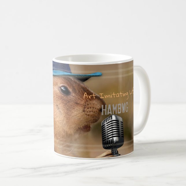 HAMbWG - Kaffe Mugg - Rockstjärna (Framsida höger)