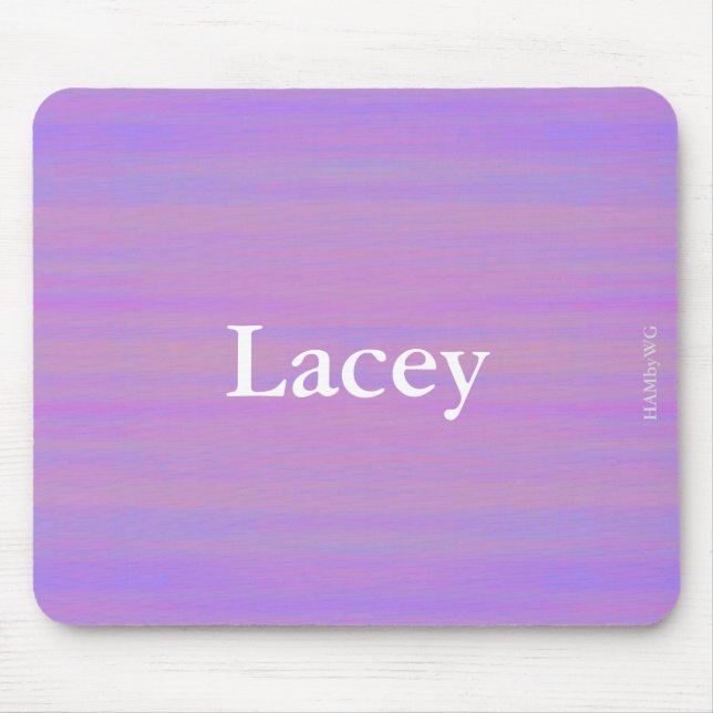 HAMbWG - Mouse Pad - Bright Violet Tvätta Musmatta (Framsidan)