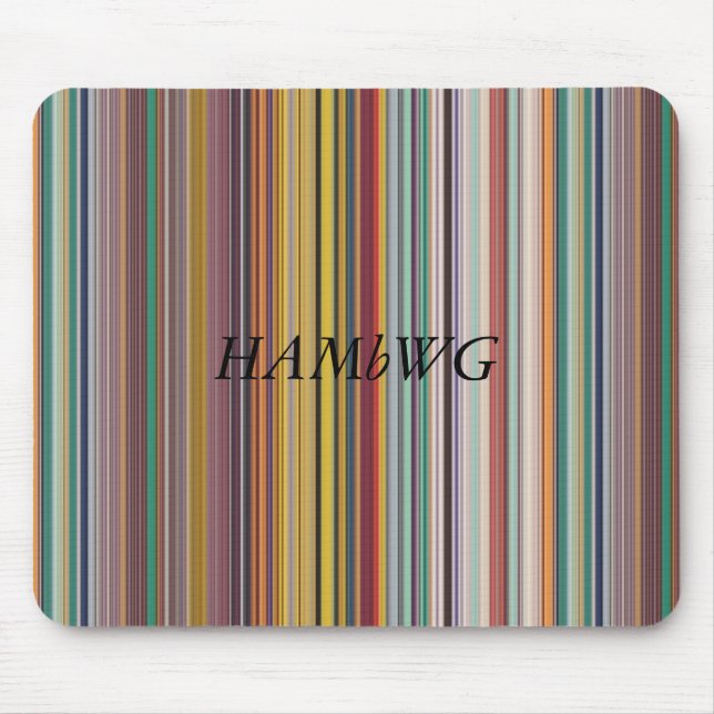 HAMbWG - Mouse Pad - Clay Musmatta (Framsidan)
