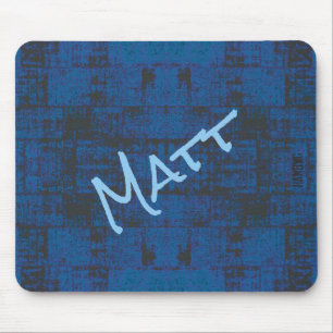 HAMbWG - Mousepad - Blue Distress Musmatta
