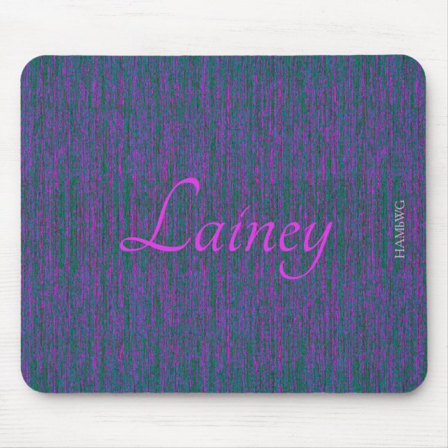 HAMbWG - Mousepad - Crazy Teal Musmatta (Framsidan)