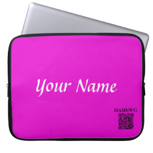 HAMbWG - Neoprenfodral för bärbar dator - Violett Laptop Sleeve