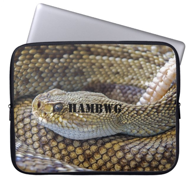 HAMbWG Orm - 15" Neoprenfodral för bärbar dator Laptop Sleeve (Framsidan)