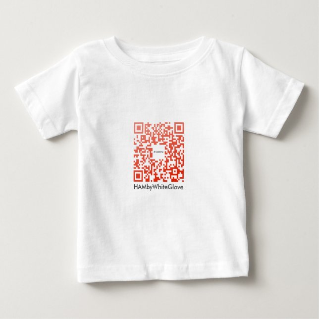 HAMbWG Romper 6 Färg - QR-kod R T-shirt (Framsida)
