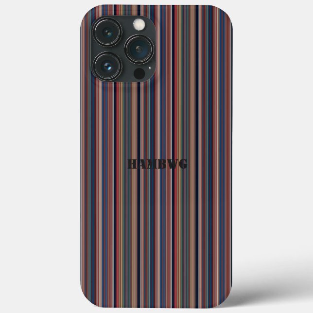 HAMbWG - Samsung Cell Phone Case - Linjer of Färg (Baksida)