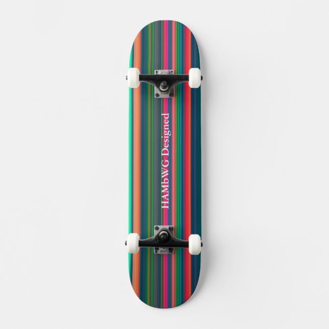 HAMbWG - Skateboard - Brilliant Rand Bräda 21,5 Cm (Framsida)