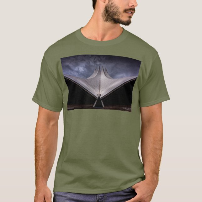 HAMbWG - T-Shirt - Arch 1920 010717 0949A (Framsida)