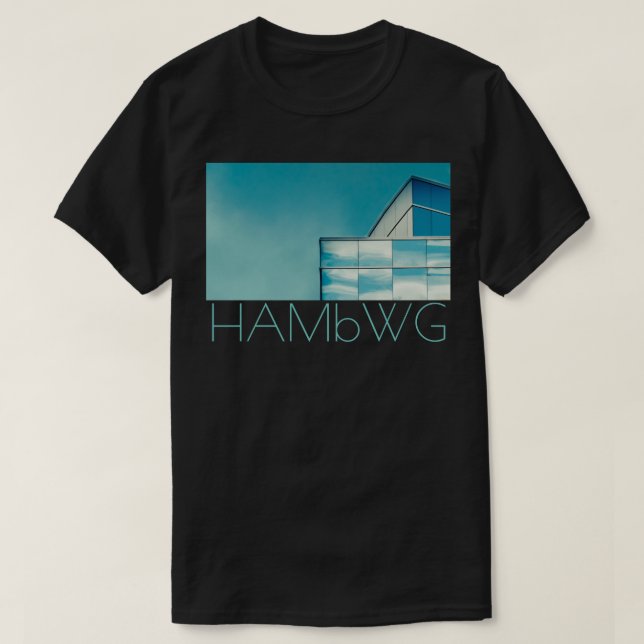 HAMbWG - T-Shirt - Arch Aqua 1920 010417 1149A2 (Design framsida)