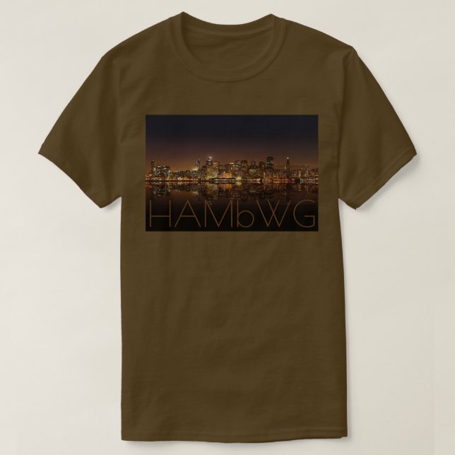 HAMbWG - T-Shirt - City Reflection 010417 1123A (Design framsida)