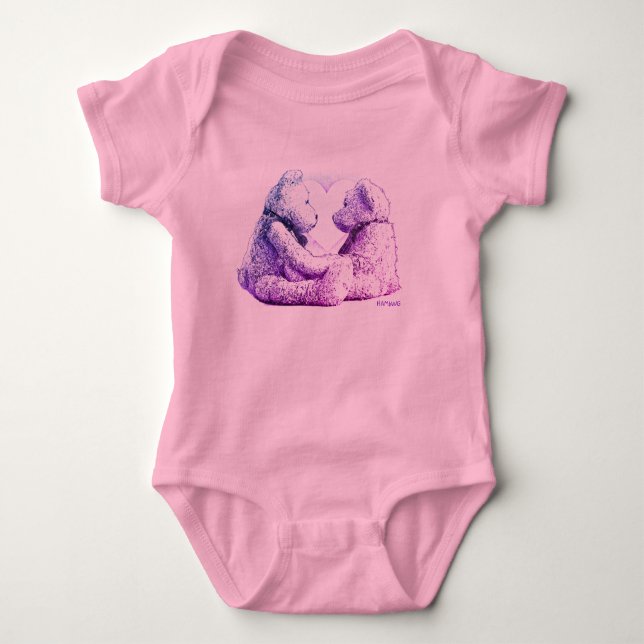 HAMbWG - T-Shirt- eller Snap T-Nallar Tee Shirt (Framsida)