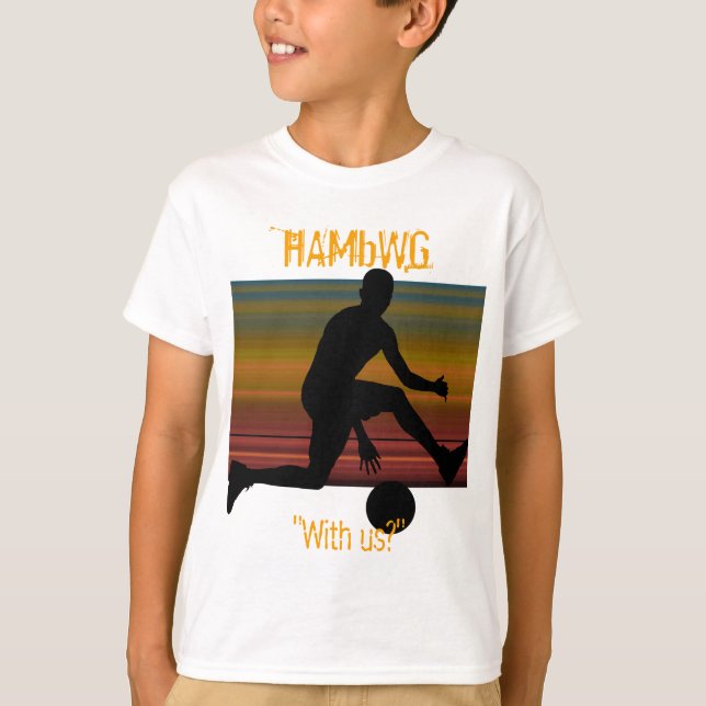 HAMbWG - T Shirt eller Sweatshirt- Basketball (Framsida)