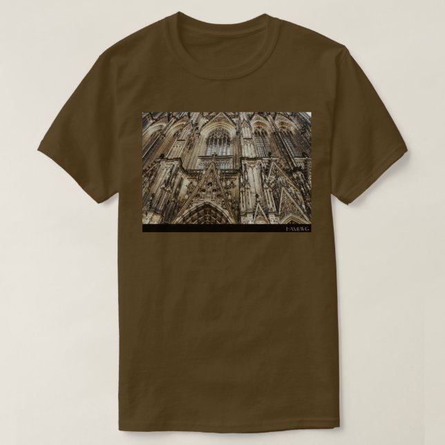 HAMbWG - T-Shirt - Guld Church 1920 010417 1051A (Design framsida)