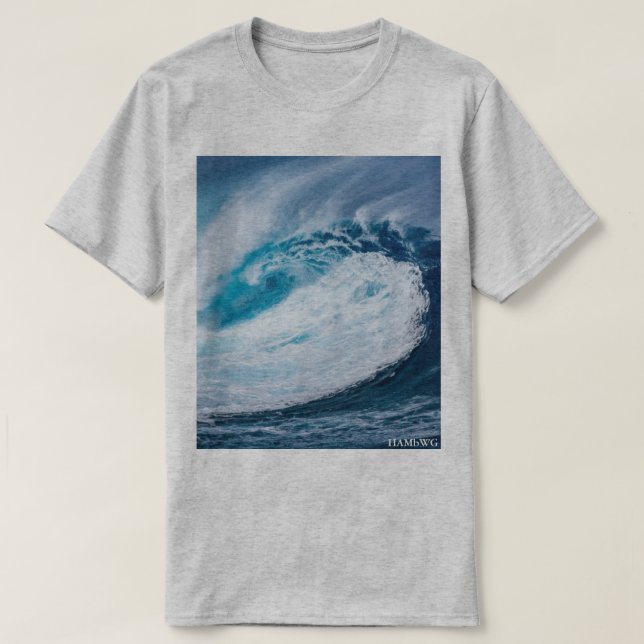 HAMbWG - T-Shirt - Wave (Design framsida)