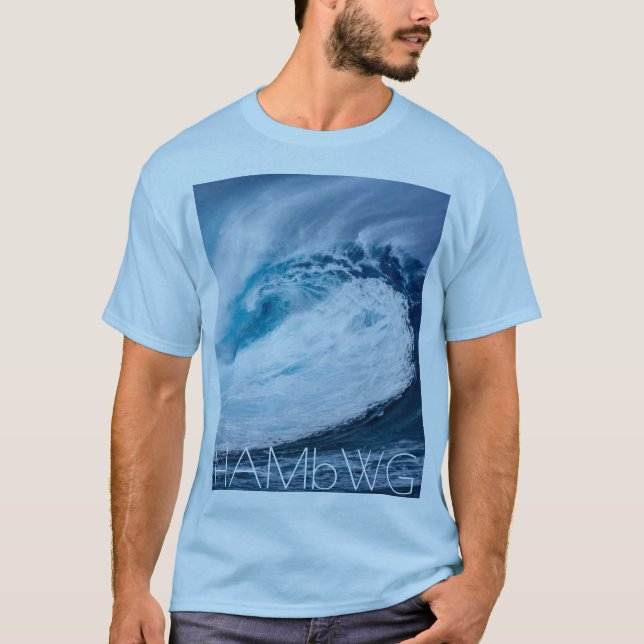 HAMbWG - T-Shirt - Wave (Framsida)