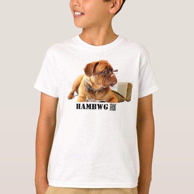 HAMbWG - T-Shirts eller Sweatshirt - Bulldog (Framsida)