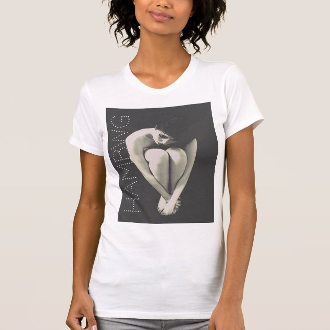 HAMbWG - T-Shirts - HAMbWG B W Ansikte med Logotyp (Framsida)