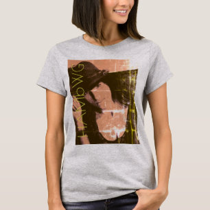 HAMbWG - T-Shirts - HAMbWG B W Ansikte med Logotyp
