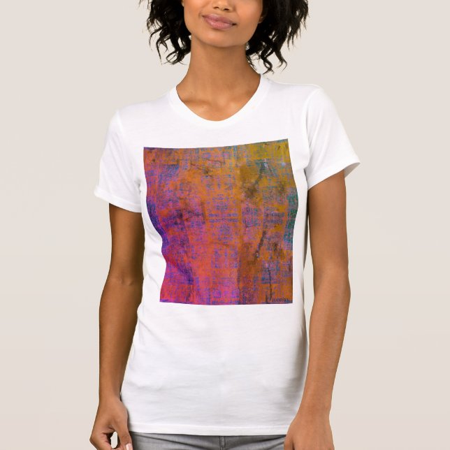 HAMbWG - T-Shirts - HAMbWG Colorful Distress (Framsida)