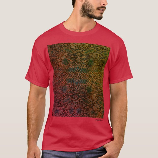 HAMbWG - T-Shirts - Snake-huddesign (Framsida)