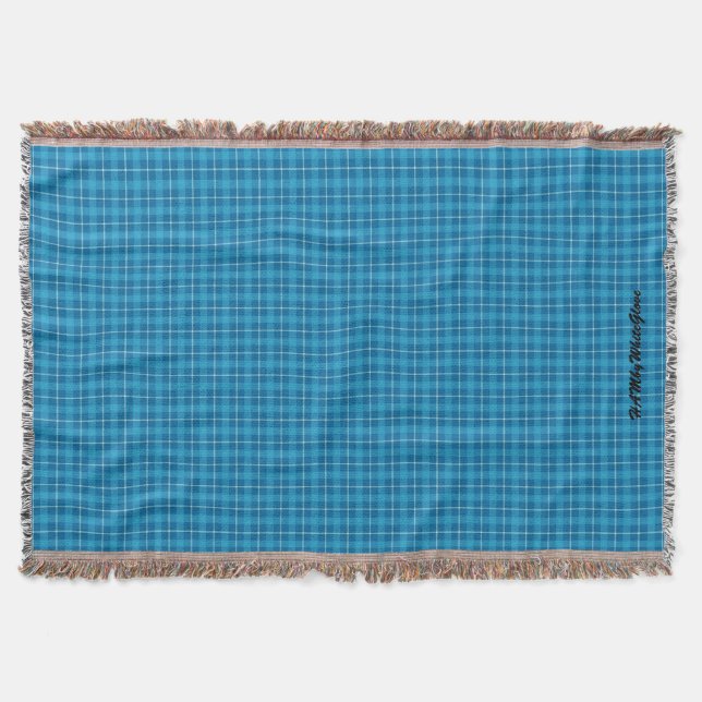 HAMbWG Throw Blanket - L. Blue Play Filt (Framsidan)