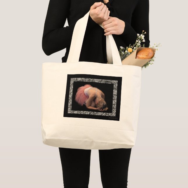 HAMbWG - Tote Bag - Ballerina Jumbo Tygkasse (Framsida (produkt))