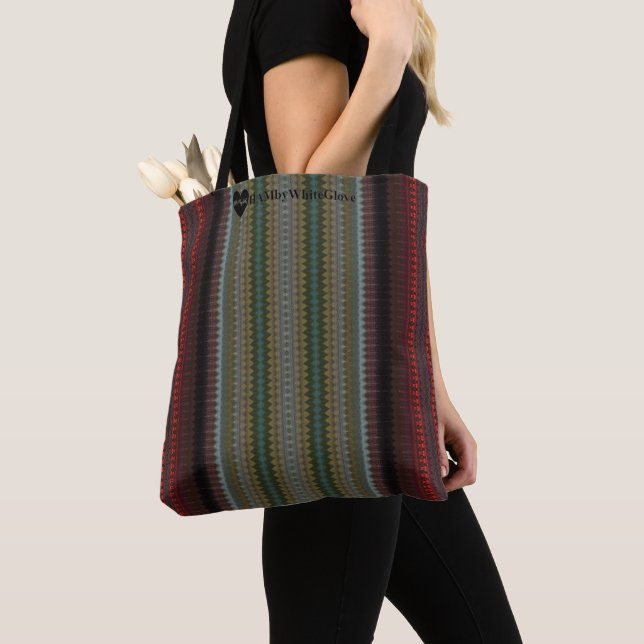 HAMbWG - Tote Bag - Bohemian Sunset Tygkasse (Närbild)