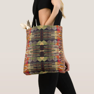 HAMbWG - Tote Bag - Bohemian Tribal look Tygkasse