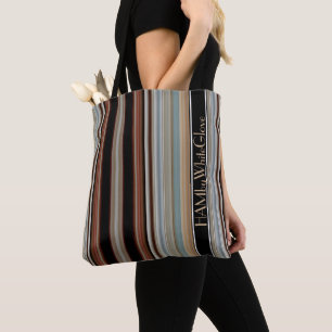 HAMbWG - Tote Bag - Dag och natt Rand Tygkasse