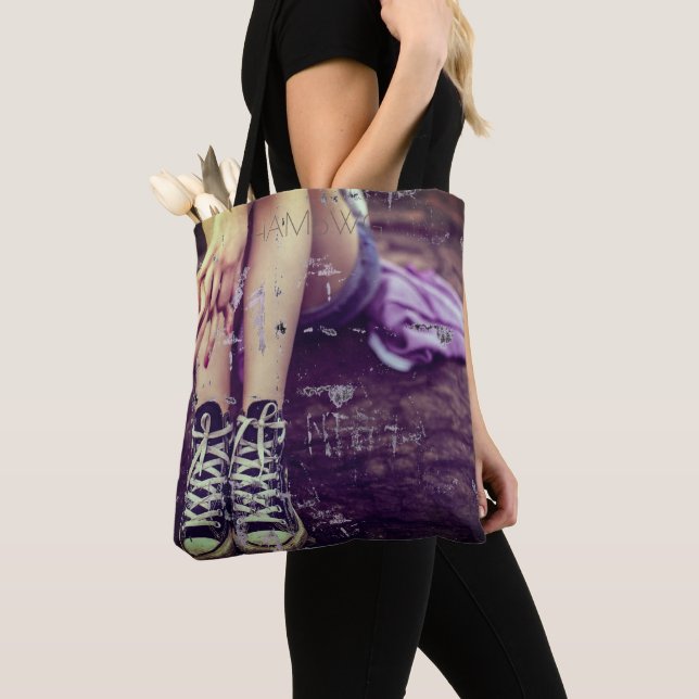 HAMbWG - Tote Bag - High Toppar Tygkasse (Närbild)