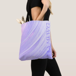 HAMbWG - Tote Bag - Violet Swirl w/ HAMbWG Tygkasse
