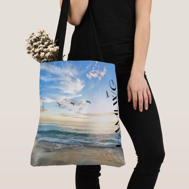 HAMbWG - Tote bags - Beach Day Tygkasse (Närbild)
