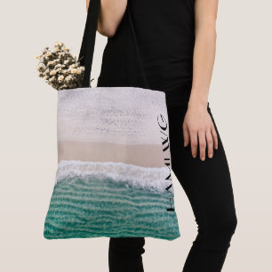 HAMbWG - Tote bags - Beach med Tid Tygkasse