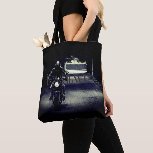 HAMbWG - Tote bags - Motorcyle Tygkasse (Närbild)