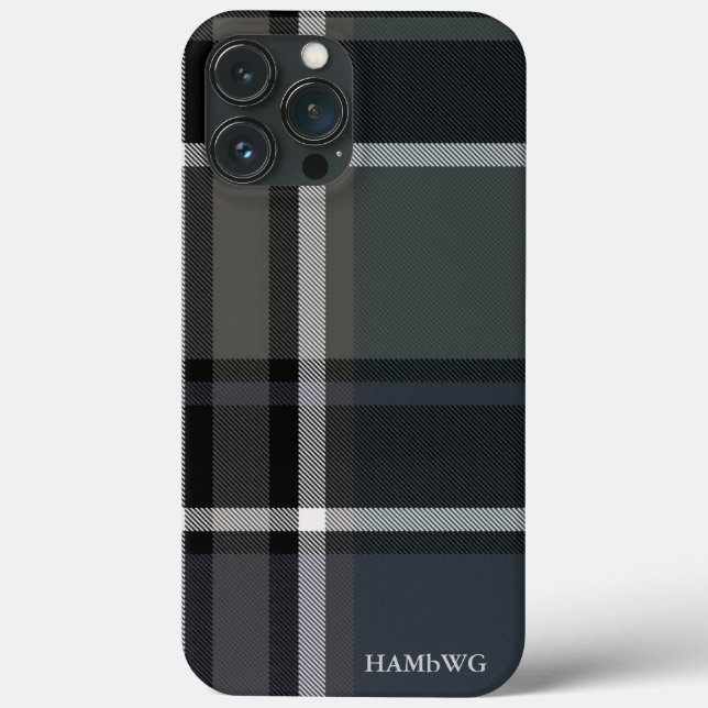 HAMbWG Tuff Xtreme Phone Case - Black Grått Play (Baksida)