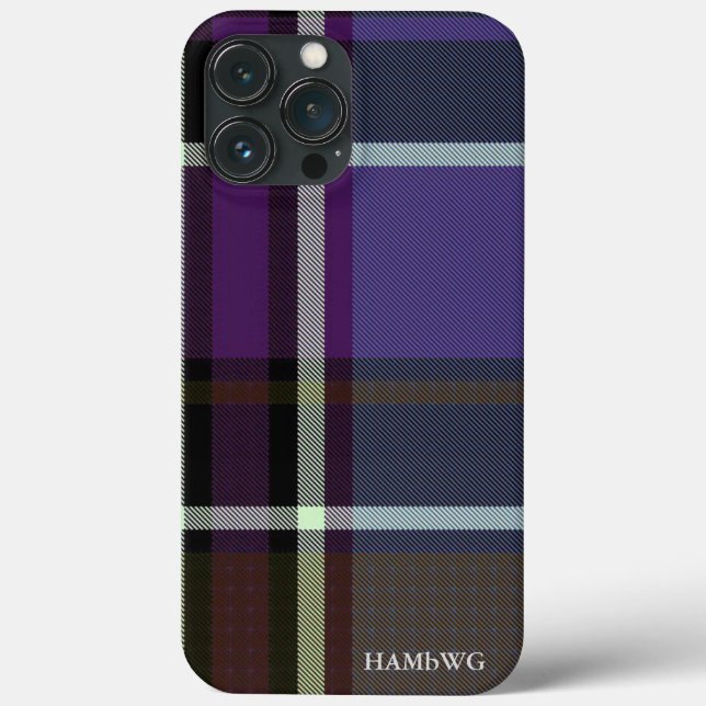 HAMbWG Tuff Xtreme Telefonväska - Lila Pput (Baksida)