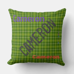 HAMbWG Vanity Pillow - Lägg till ditt namn - Grönt Kudde