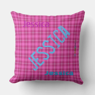 HAMbWG Vanity Pillow - Lägg till ditt namn - Rosa  Kudde