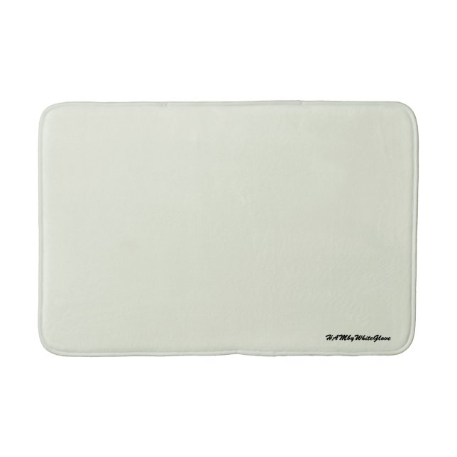 HAMbyWG - 3 storlekar Bath Mat - Palest Gult Badrumsmatta (Framsidan)