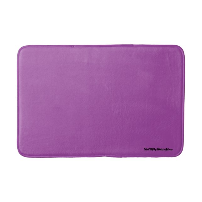 HAMbyWG - 3 storlekar Bath Mat - Violet Badrumsmatta (Framsidan)