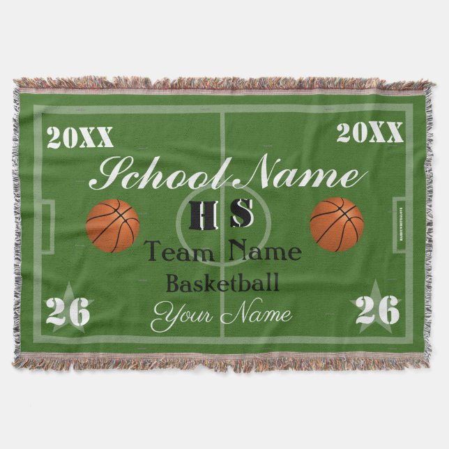 HAMbyWG Anpassade Basketball Filt (Framsidan)