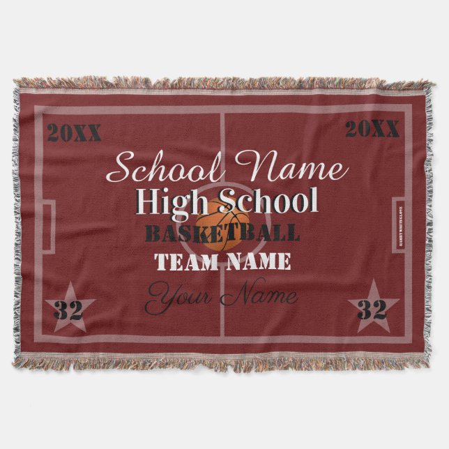 HAMbyWG - Anpassningsbar Basket Filt (Framsidan)