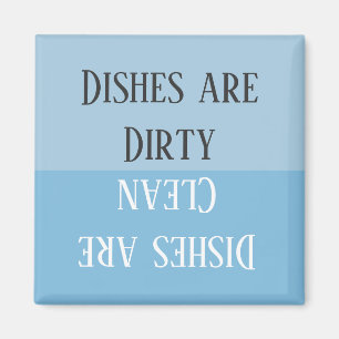 HAMbyWG - Anpassningsbar Dishwasher Dirty - Clean Magnet