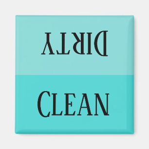 HAMbyWG - Anpassningsbar Dishwasher Dirty - Clean  Magnet