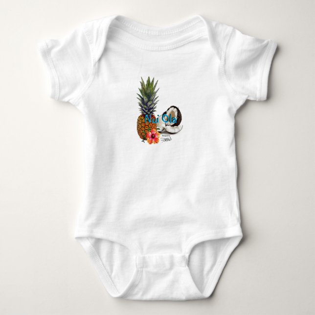 HAMbyWG - Baby Hawaiin Fruit t-shirt (Framsida)