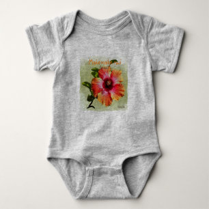 HAMbyWG - Baby Hawaiin Hibiscus t-shirt