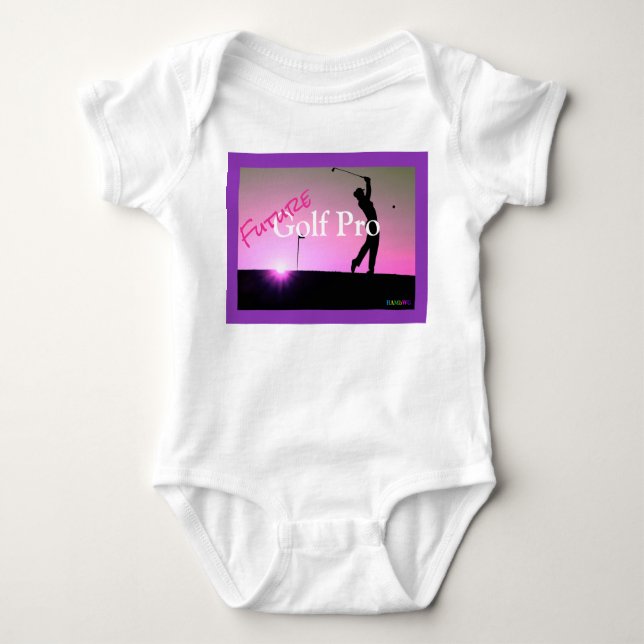 HAMbyWG - Baby T-Shirt - Girl Future Golf Pro (Framsida)