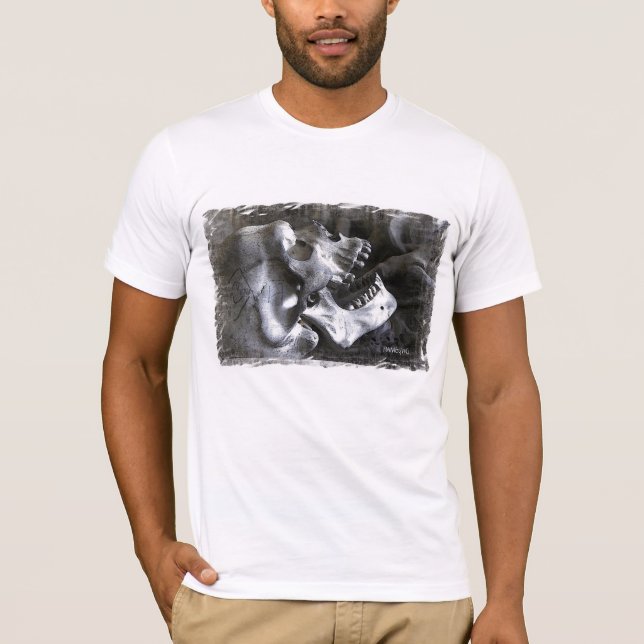 HAMbyWG Basic Bella Canvas T-Shirt - Skullpenna (Framsida)