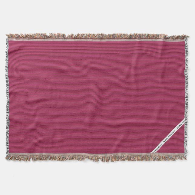 HAMbyWG - Blanket - Cherry Rand Mysfilt (Framsidan)